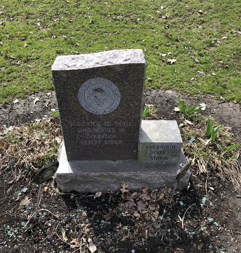 WATERFORD OPERATION DESERT STORM WAR MEMORIAL