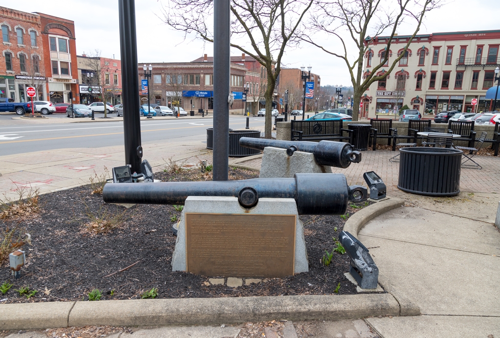WAYNE COUNTY TWENTY POUNDER PARROTT GUNS WAR MEMORIAL