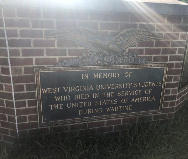 WEST VIRGINIA  UNIVERSITY STUDENT WAR VETERANS MEMORIAL