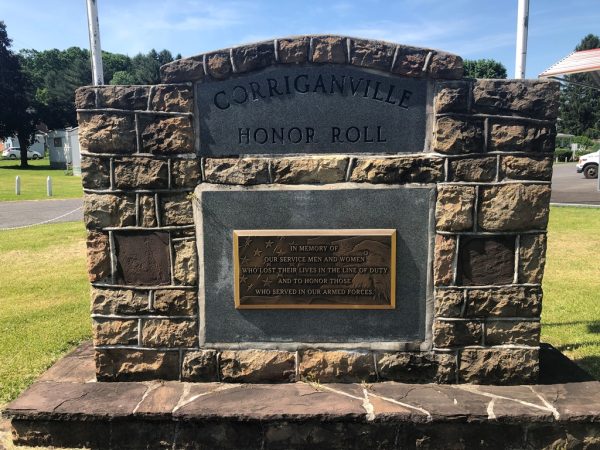CORRIGANVILLE HONOR ROLL MEMORIAL