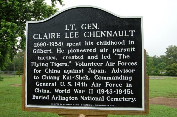 LT. GEN. CLAIRE LEE CHENNAULT WAR MEMORIAL MARKER
