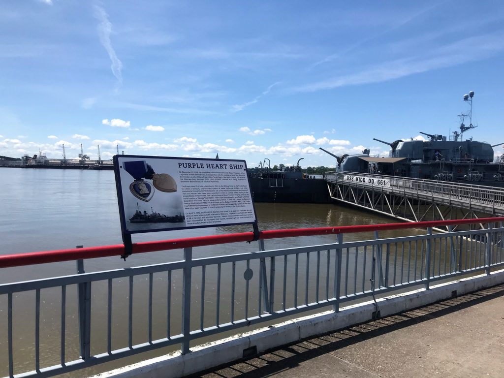PURPLE HEART SHIP WAR MEMORIAL