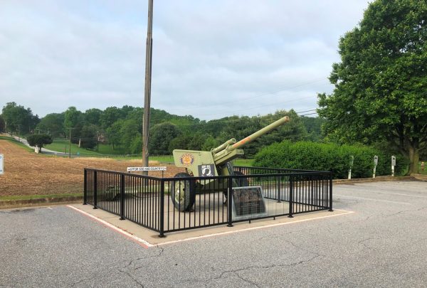 SYKESVILLE IN MEMORY OF ALL AMERICAN VETERANS MEMORIAL GUN