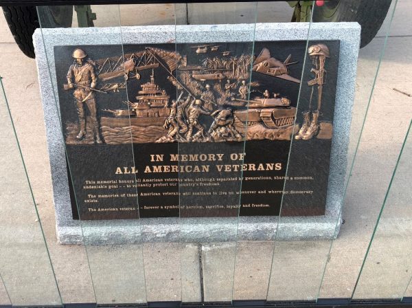 SYKESVILLE IN MEMORY OF ALL AMERICAN VETERANS MEMORIAL PLAQUE