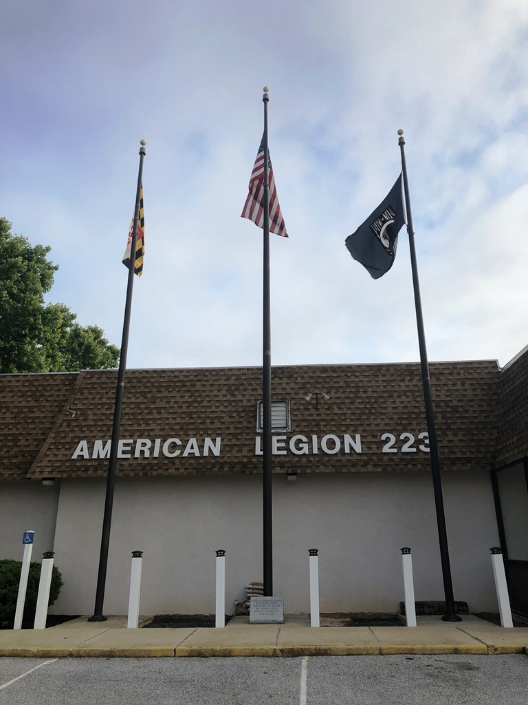 SYKESVILLE SQUADRON 223 VETERANS MEMORIAL FLAGPOLES