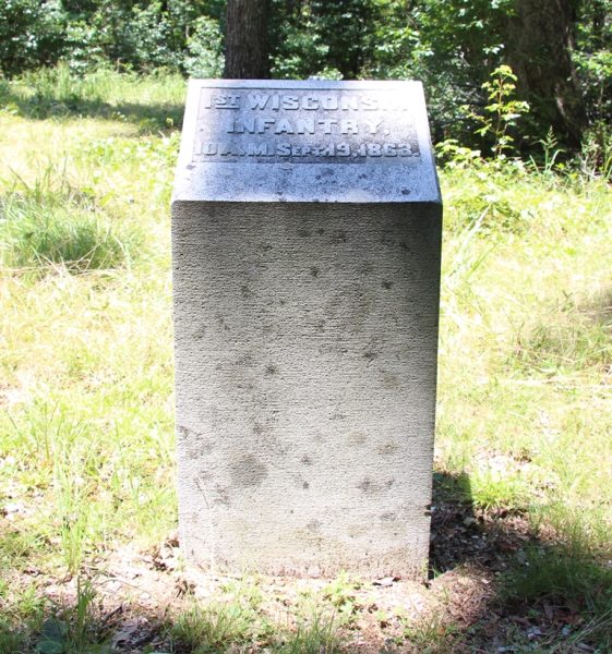 1ST WISCONSIN INFANTRY WAR MEMORIAL