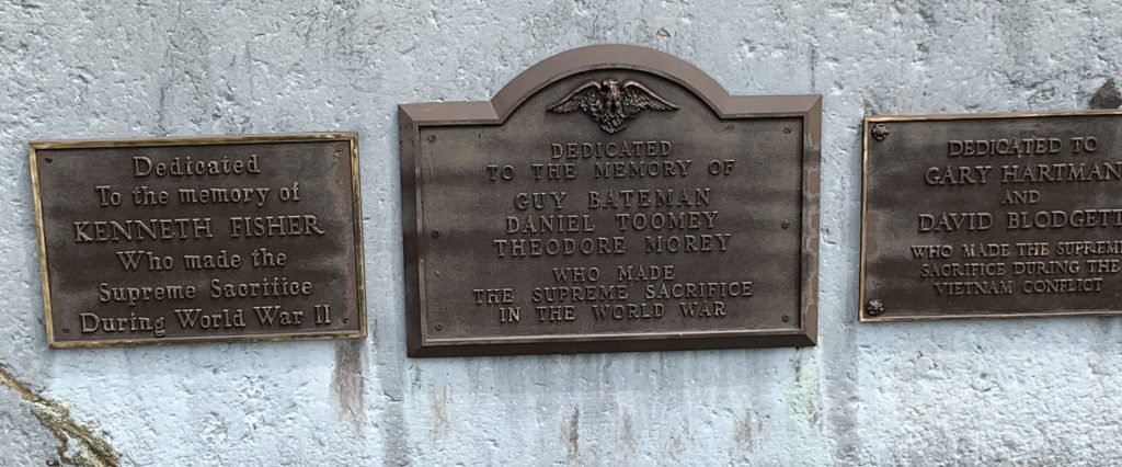 NEW PORT SUPREME SACRIFICE WAR MEMORIAL PLAQUES