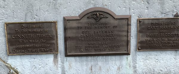 NEW PORT SUPREME SACRIFICE WAR MEMORIAL PLAQUES