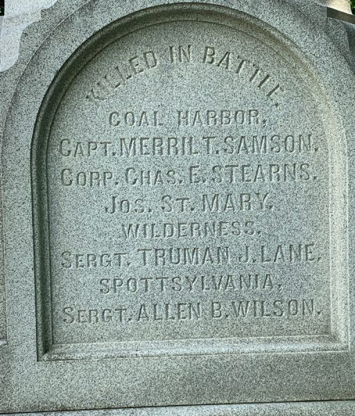 CORNWALL REMEMBERS WAR MEMORIAL STONE A