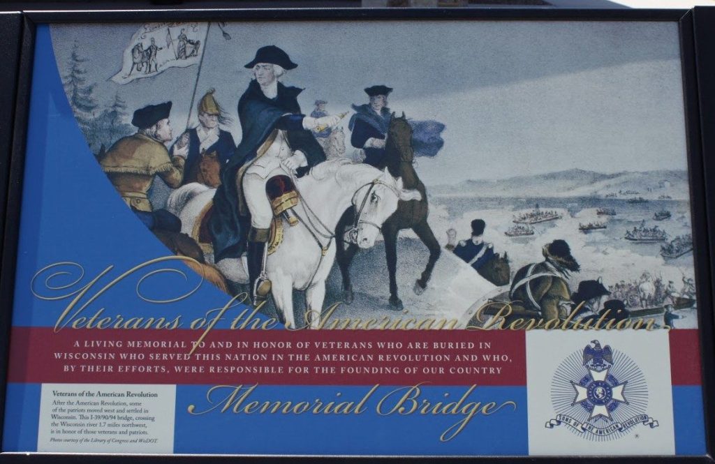 VETERANS OF THE AMERICAN REVOLUTION MEMORIAL BRIDGE PANEL