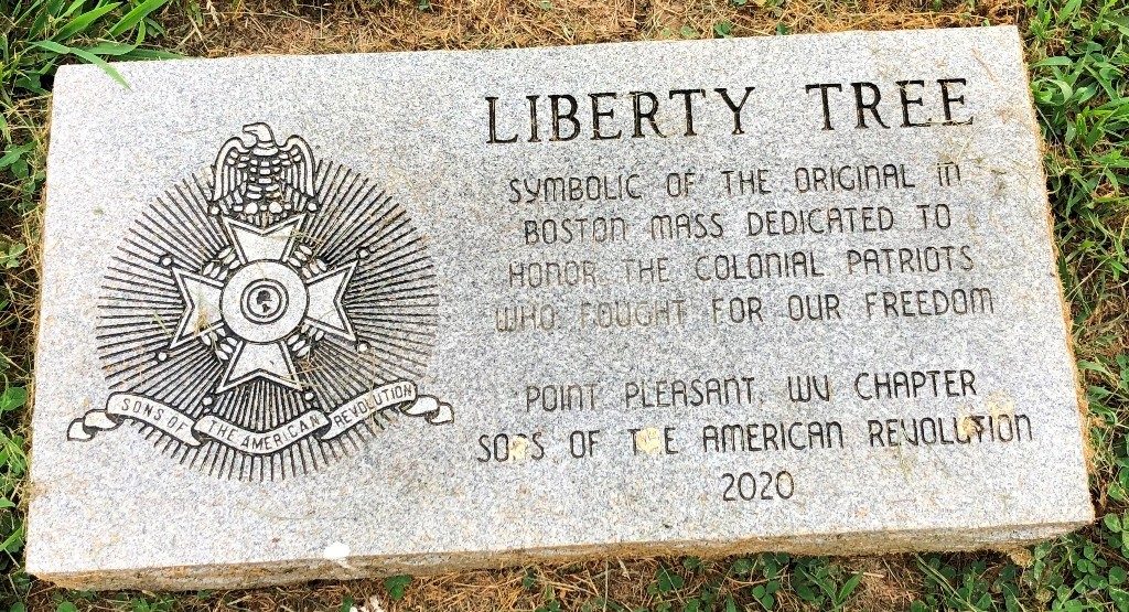 POINT PLEASANT LIBERTY TREE MEMORIAL STONE