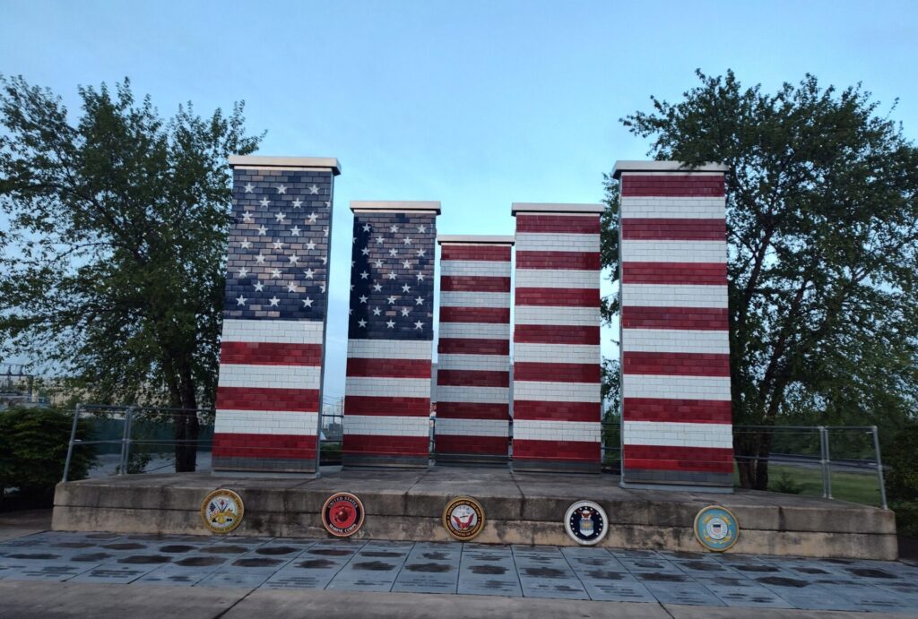 VETERANS FREEDOM FLAG MONUMENT