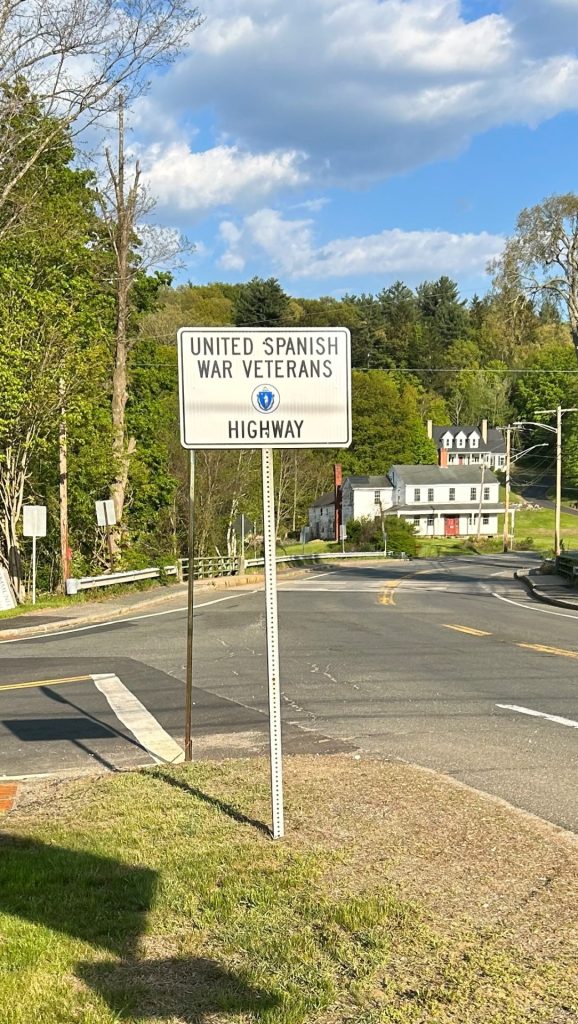 UNITED SPANISH WAR VETERANS HIGHWAY MARKER
