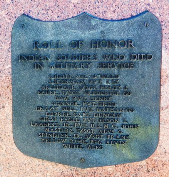 OUR WAR HEROES MEMORIAL PLAQUE