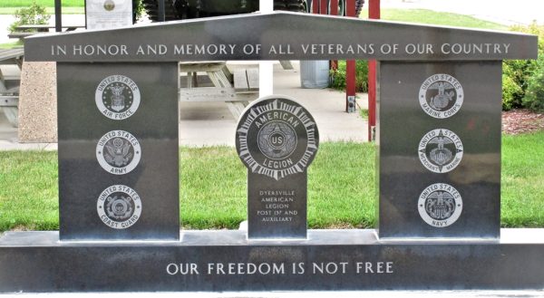 AMERICAN LEGION POST 137 ALL VETERANS MEMORIAL CENTER STONE