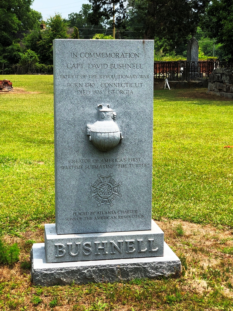 CAPT. DAVID BUSHNELL REVOLUTIONARY WAR MEMORIAL FRONT