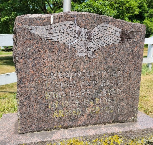 CATAWBA JORDAN IMPROVEMENT ASSOCIATION VETERANS MEMORIAL FRONT