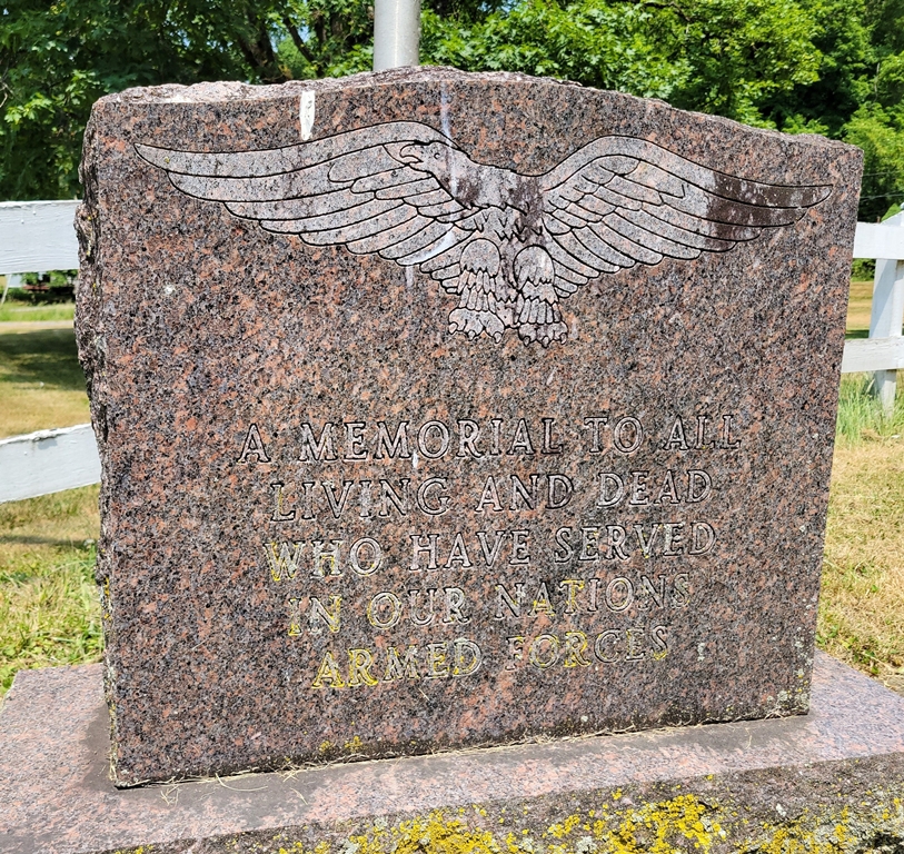 CATAWBA JORDAN IMPROVEMENT ASSOCIATION VETERANS MEMORIAL FRONT