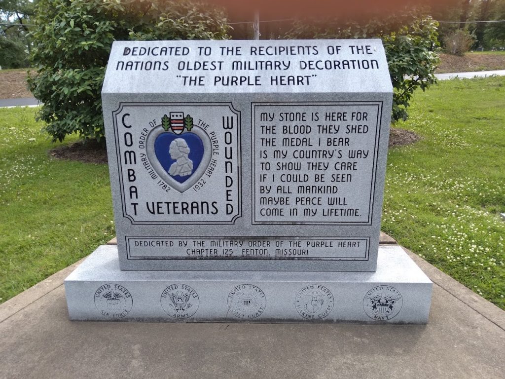 FENTON COMBAT WOUNDED VETERANS MEMORIAL