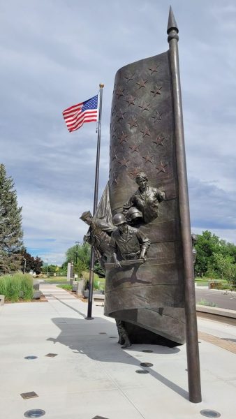 NORTHGLENN VETERANS MEMORIAL SCULPTURED PANEL A