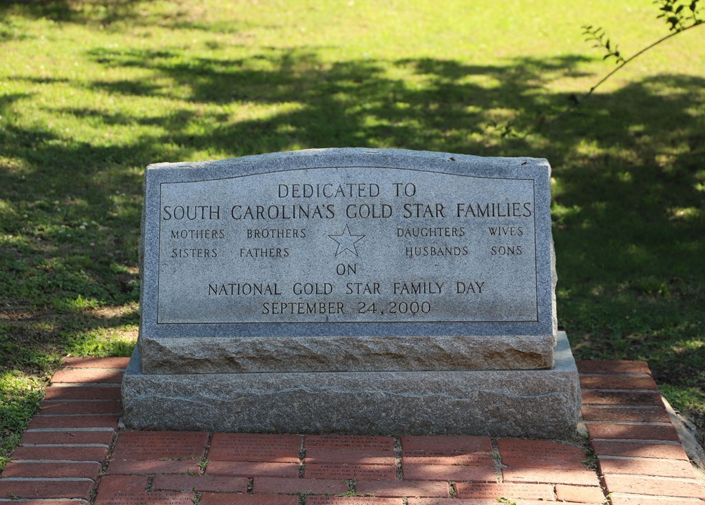 SOUTH CAROLINA’S GOLD STAR FAMILIES MEMORIAL