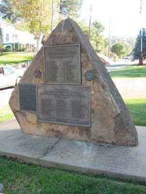 AMADOR COUNTY WAR MEMORIAL