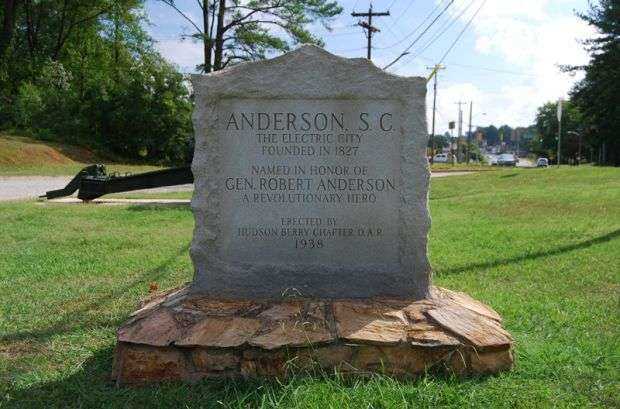 ANDERSON, S.C. REVOLUTIONARY WAR MEMORIAL