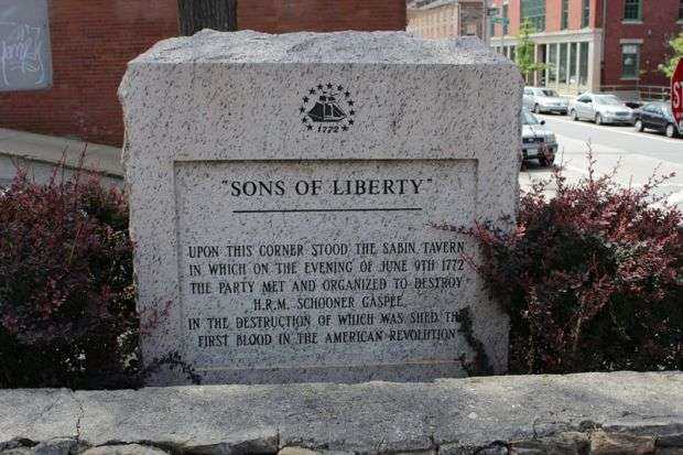 “SONS OF LIBERTY” MEMORIAL