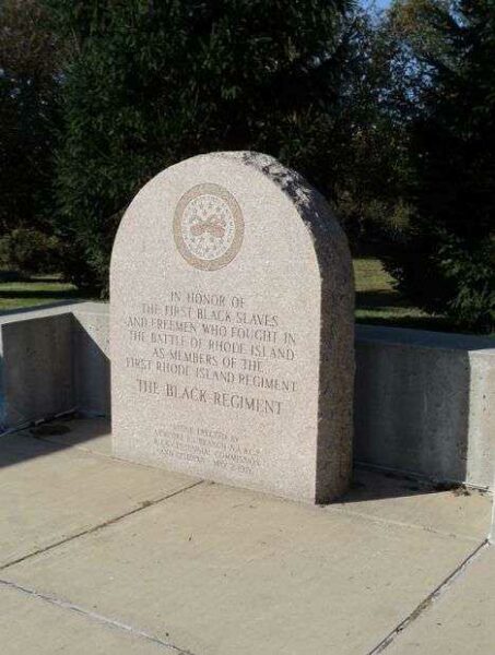THE BLACK REGIMENT MEMORIAL