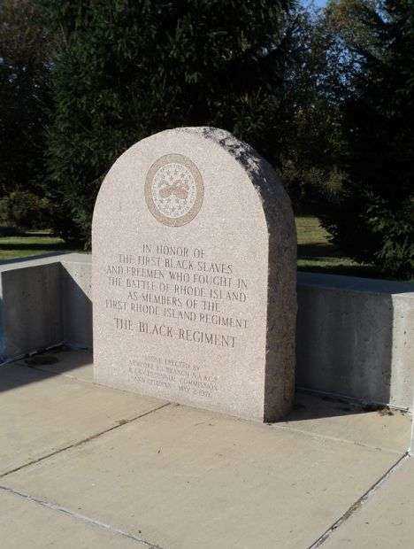 THE BLACK REGIMENT MEMORIAL