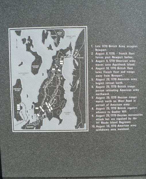 THE 1ST RHODE ISLAND REGIMENT MEMORIAL PANEL E