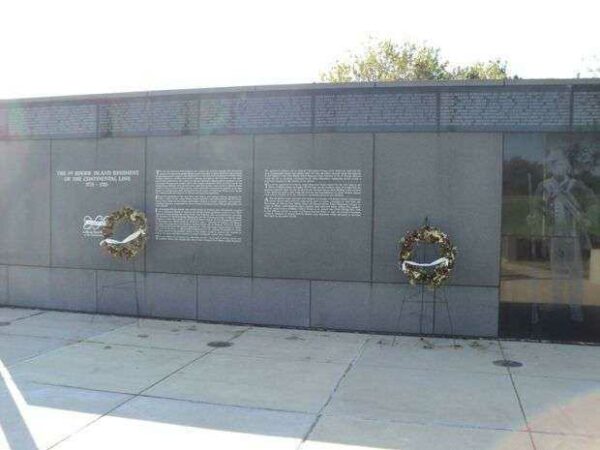 THE 1ST RHODE ISLAND REGIMENT MEMORIAL