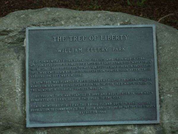 THE TREE OF LIBERTY PLAQUE