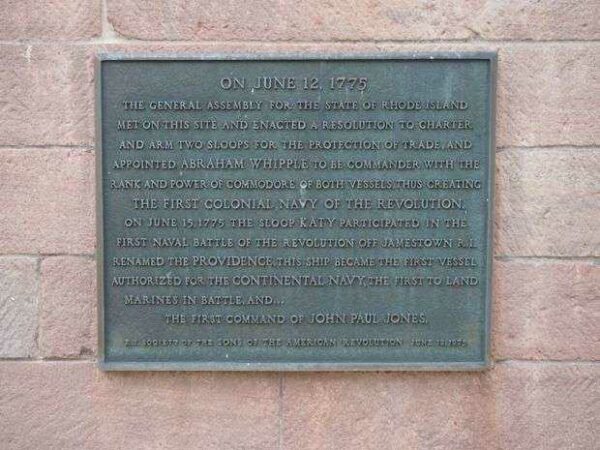 ON JUNE 12, 1775 REVOLUTIONARY WAR MEMORIAL PLAQUE