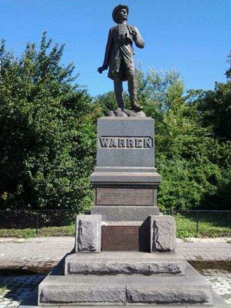 MAJOR GENERAL GOUVERNEUR KEMBLE WARREN MEMORIAL STATUE