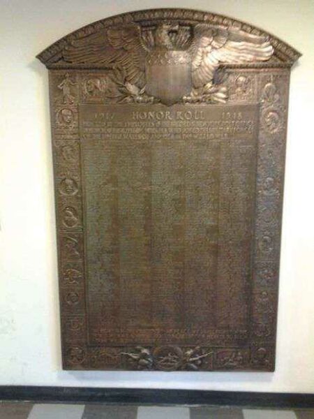 BROOKLYN NEW YORK POST OFFICE HONOR ROLL MEMORIAL