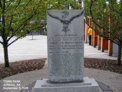 ARCHIE VAN WINKLE MEDAL OF HONOR MEMORIAL