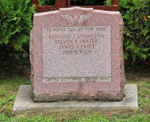PESHTIGO NURSING HOME VIETNAM DEAD MEMORIAL