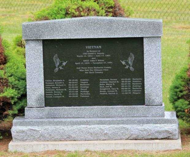 MARINETTE COUNTY VIETNAM MEMORIAL