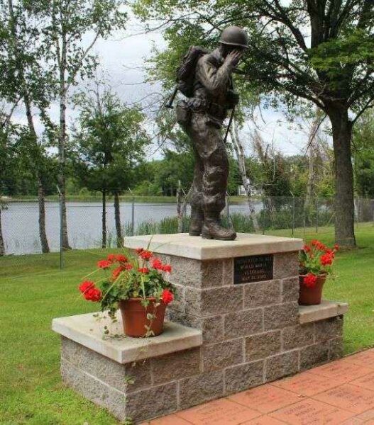 MARINETTE COUNTY WORLD WAR II MEMORIAL STATUE
