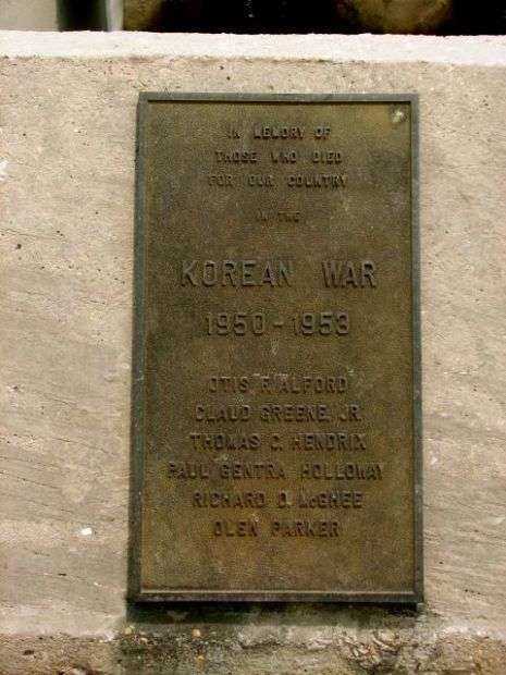 MORGAN COUNTY KOREAN WAR MEMORIAL