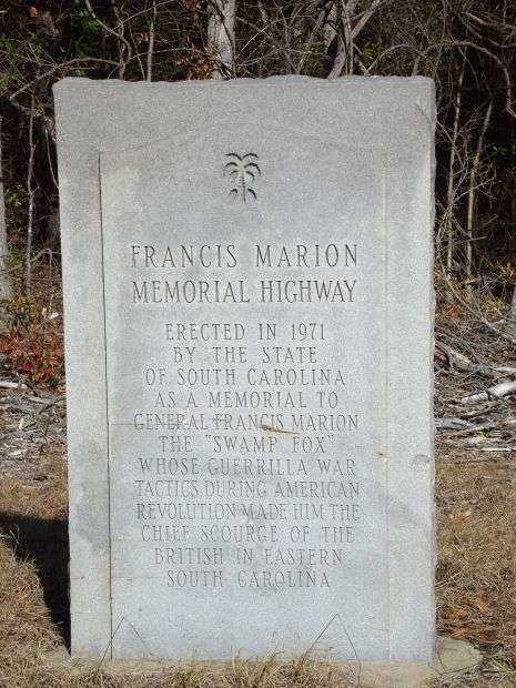 FRANCIS MARION MEMORIAL HIGHWAY