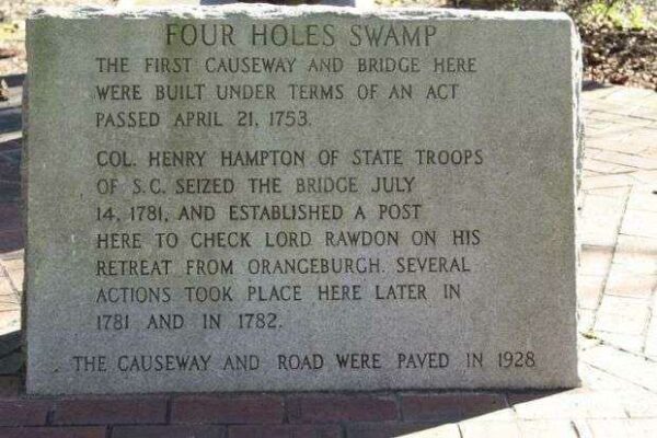 FOUR HOLES SWAMP WAR MEMORIAL