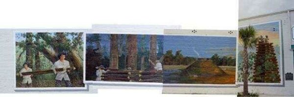 SIEGE OF FORT WATSON MEMORIAL MURAL