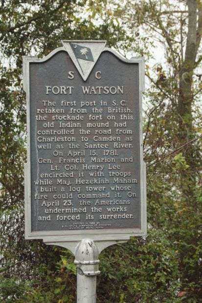 FORT WATSON REVOLUTIONARY WAR MEMORIAL MARKER