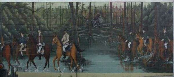 CHASE AT RICHBOURG’S MILL MEMORIAL MURAL