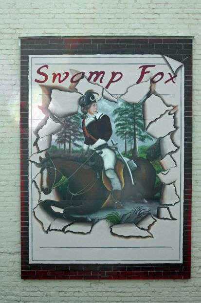 THE SWAMP FOX MEMORIAL MURAL
