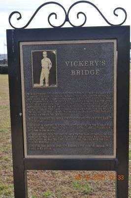 VICKERY’S BRIDGE MEMORIAL MARKER