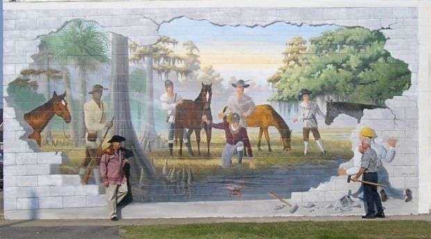 FRANCIS MARION REFLECTIONS MEMORIAL MURAL