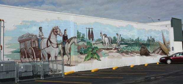 CITIZEN SOLDIER 220 YEARS AGO MEMORIAL MURAL